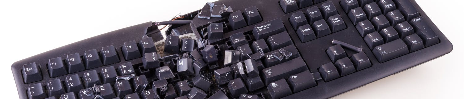 Mitt tangentbord fungerar inte!